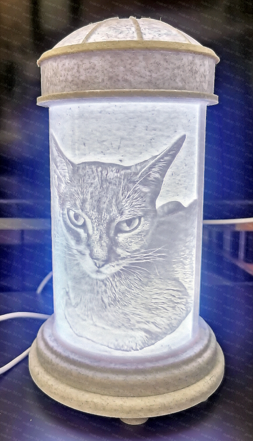 Декоративный светильник Кошка