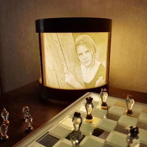 Лампа-ночник с литофанами