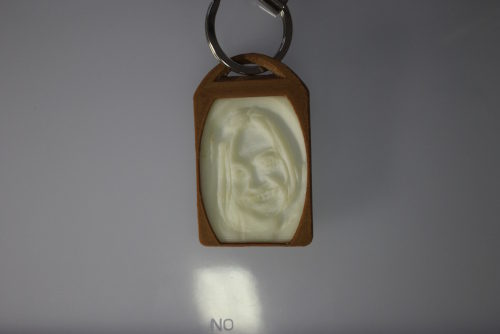 Литофан брелок