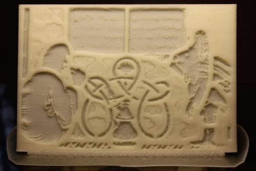 Заготовки для изготовления лампы с героями "Алисы в стране чудес"