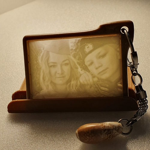 Брелок-литофан