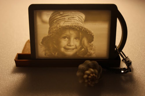 Брелок-литофан